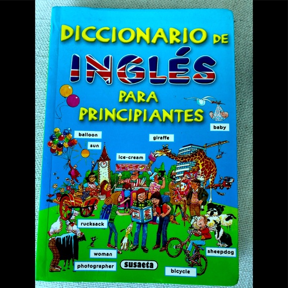 Dictionary English Spanish Paperback. Great way to learn while having fun. - Picture 2 of 6